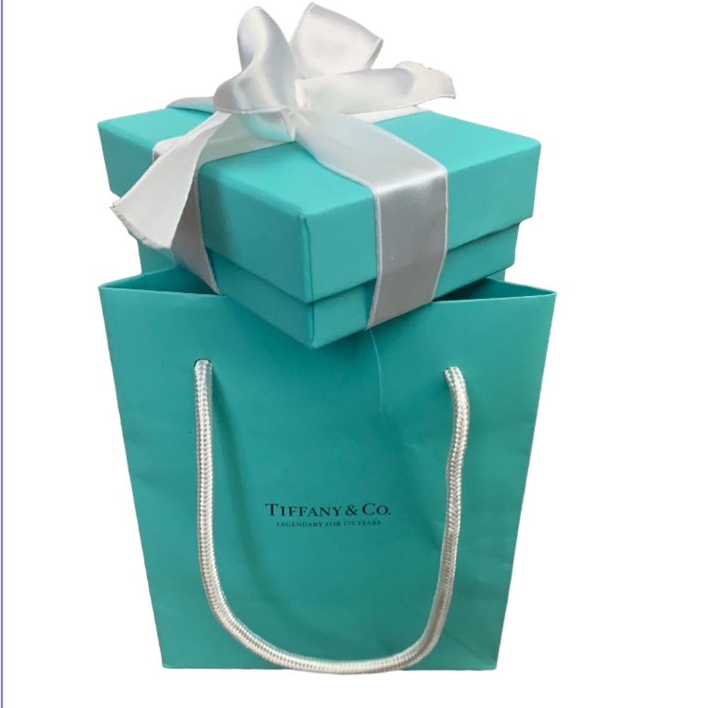 Tiffany & Co empty box and gift bag set